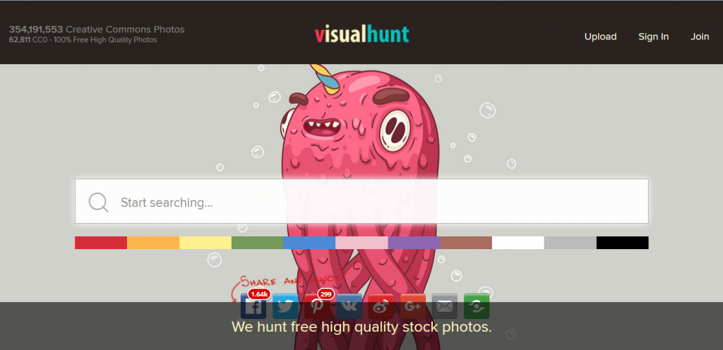 VisualHunt Base Images Gratuites Agence Social Media OnlySo