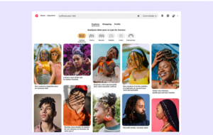 Pinterest propose aux internautes de rechercher des épingles en fonction de leur couleur de peau ou texture de cheveux